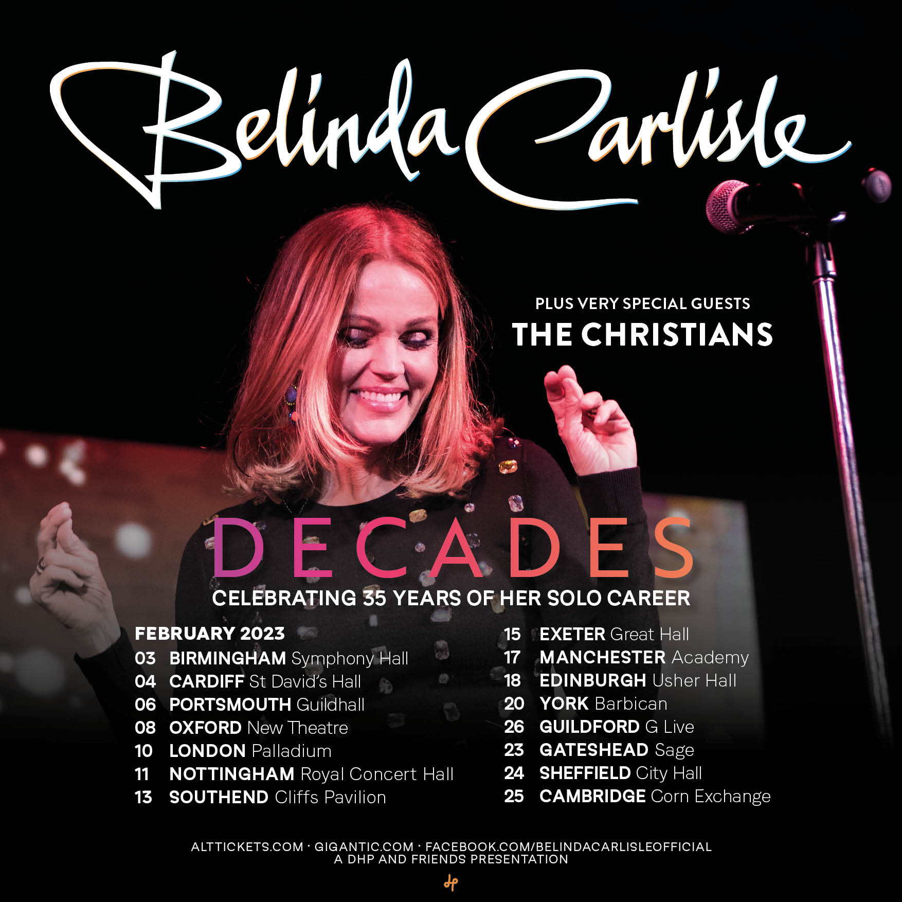 belinda carlisle tour