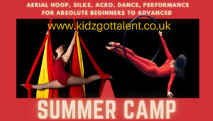 Kidz Got Talent Acro Summer Camps