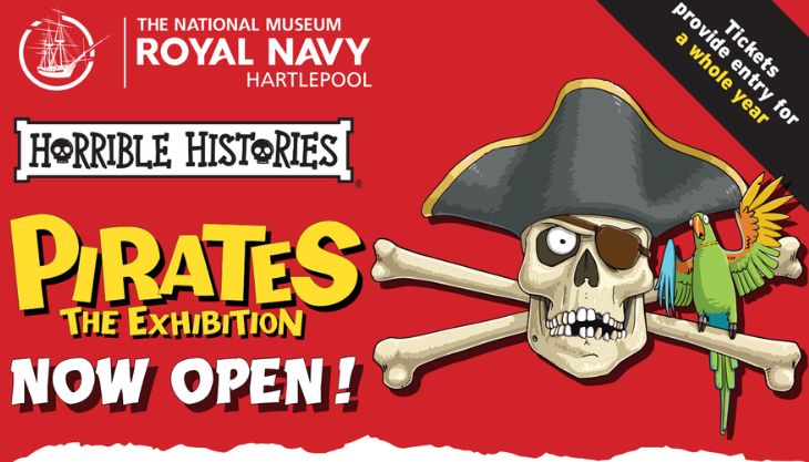 Horrible Histories® Pirates: The Exhibition at NMRN Hartlepool