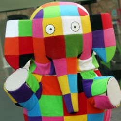 Elmer the Elephant at Preston Park Museum