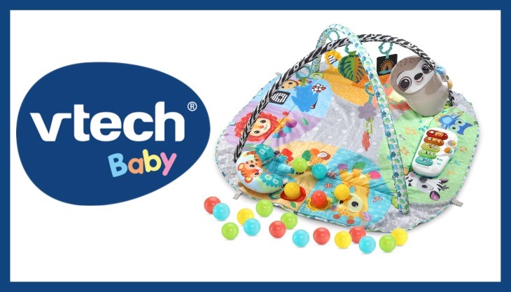 VTechs 7-in-1 Grow with Baby Sensory Gym