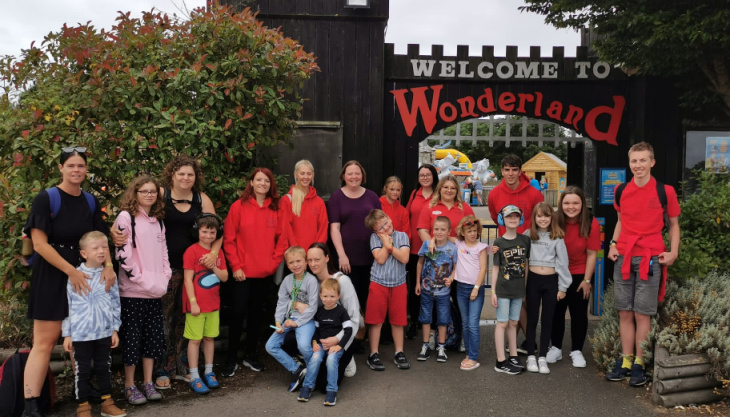 Families supported by Diverse Abilities take a trip to Adventure Wonderland