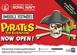 NMRN Hartlepool Horrible Histories Pirates Exhibition