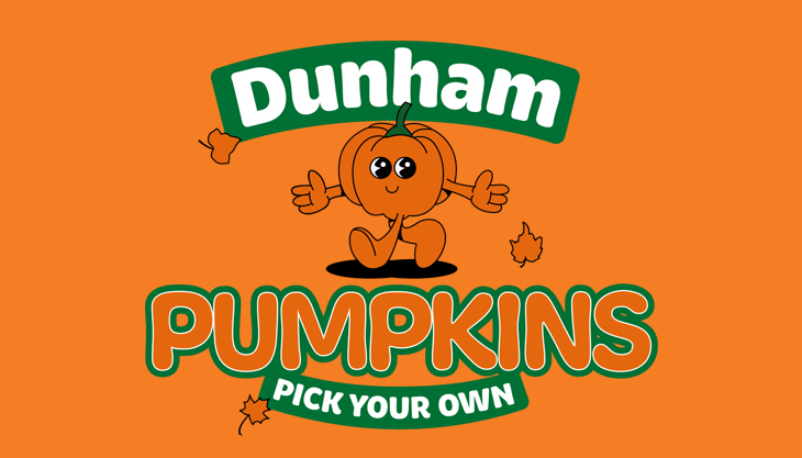 The Dunham Pumpkin Patch (weekends and half term week)