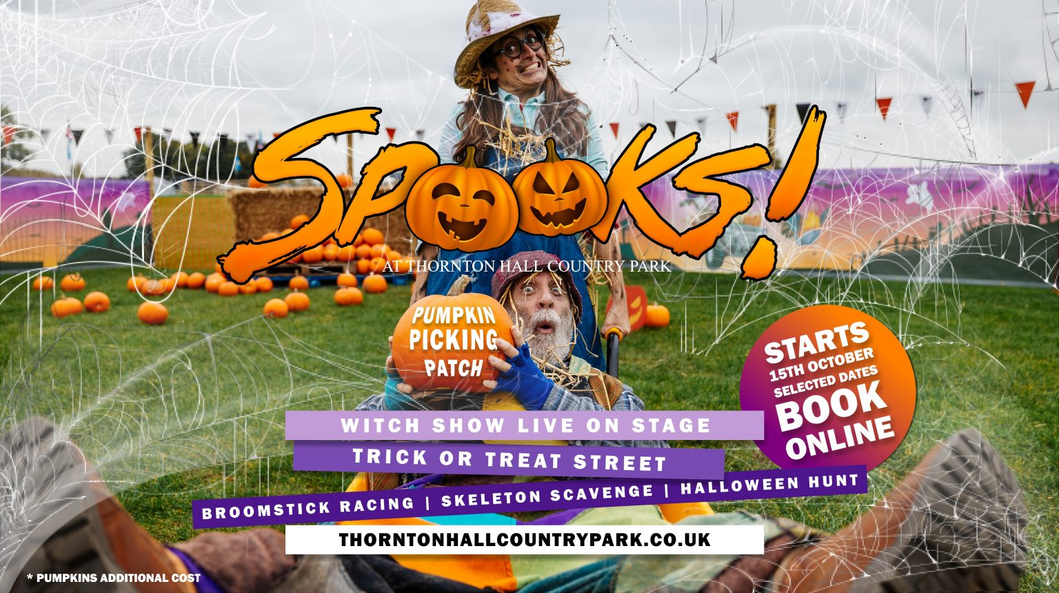 Thornton Hall Farm – Spooks & Pumpkin Picking