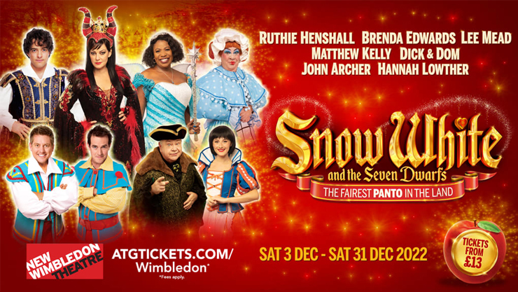 Snow White and the Seven Dwarfs at New Wimbledon Theatre