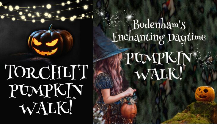 Pumpkin Walk at Bodenham Arboretum