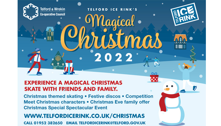 Telford Ice Rink Magical Christmas at Telford Ice Rink