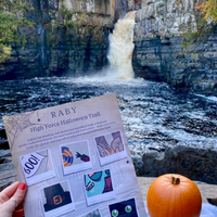 Halloween Trail at High Force Waterfall