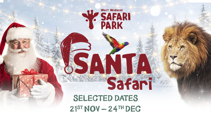 Santa Safari at West Midlands Safari Park