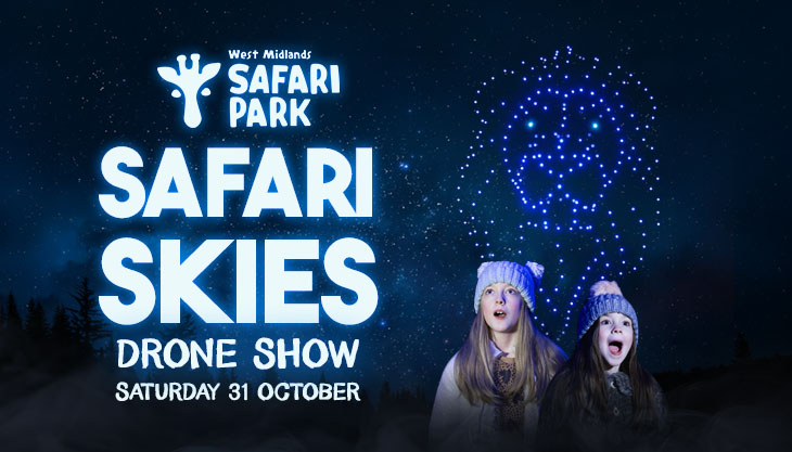 Safari Skies at WMSP – Drone Show on Halloween!