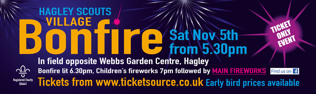 Hagley Scouts Village Bonfire 2022