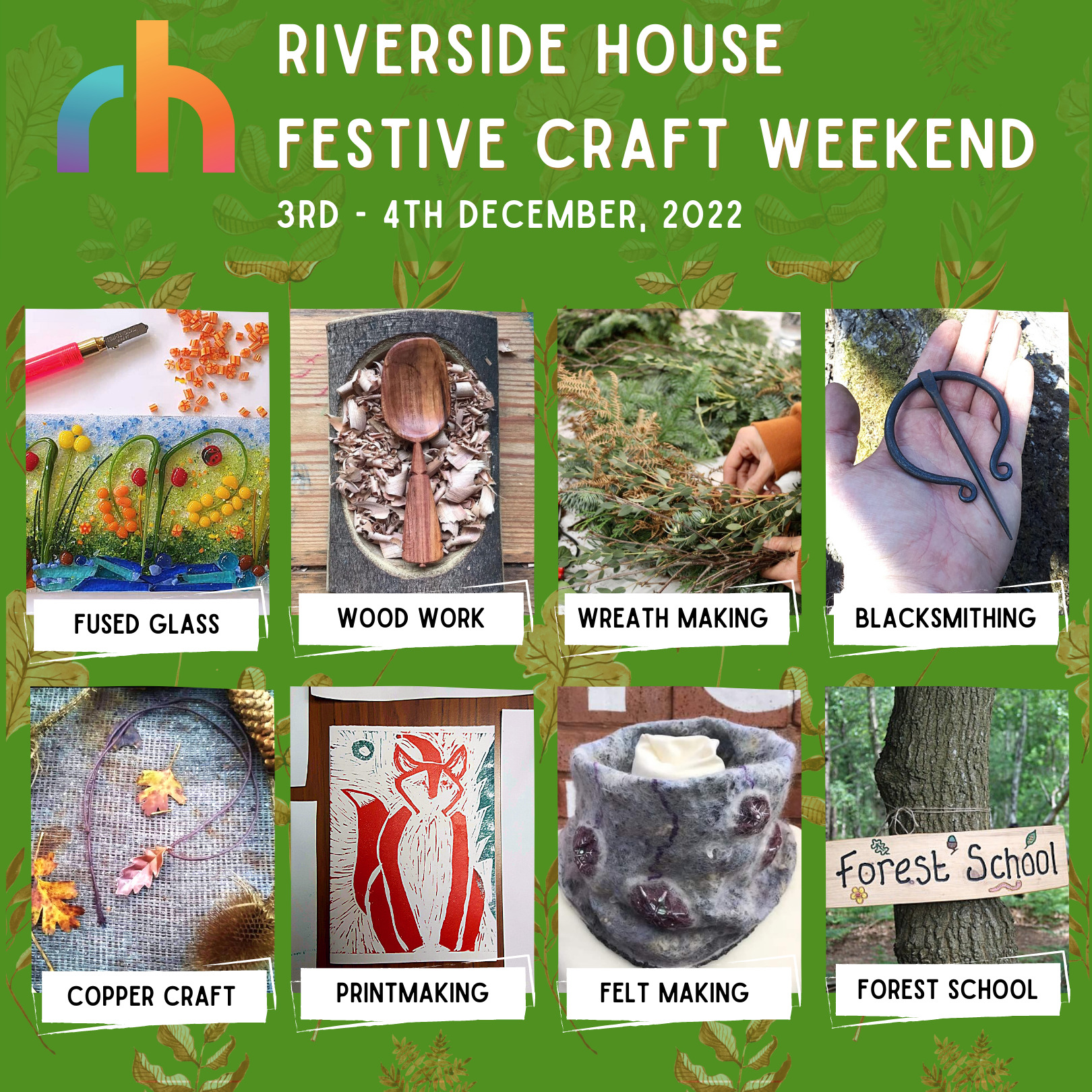 Riverside House Festive Craft Weekend