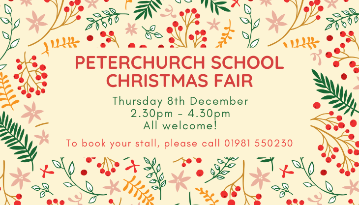 Peterchurch School Christmas Fair