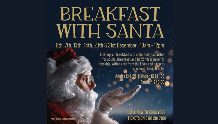 Breakfast with Santa, Caledonian Hotel, Jesmond