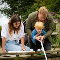 Pond dipping at RSPB Saltholme