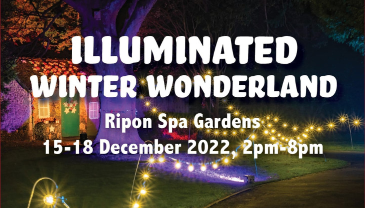 Illuminated Winter Wonderland – Ripon Spa Gardens