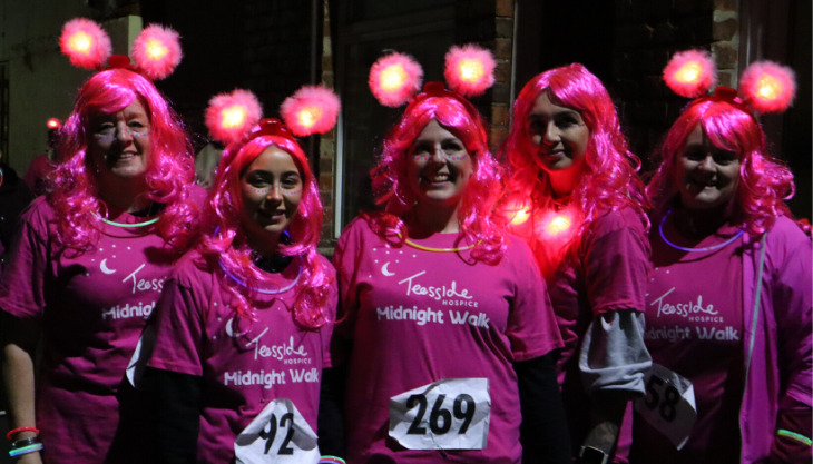 Teesside Hospice Midnight Memory Walk