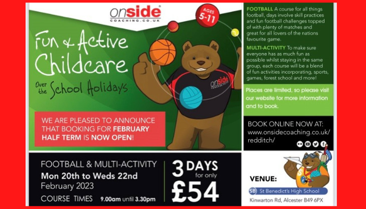 Onside Coaching Camps in Alcester