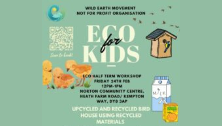 Build a birdhouse, with Wild Earth Movement