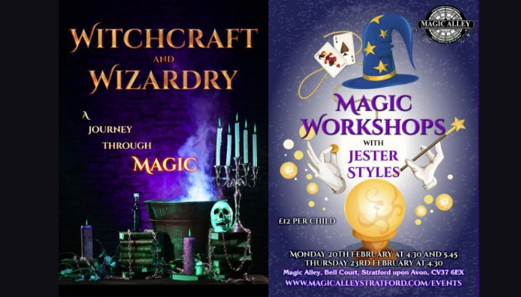 Witchcraft and Wizardry at Magic Alley