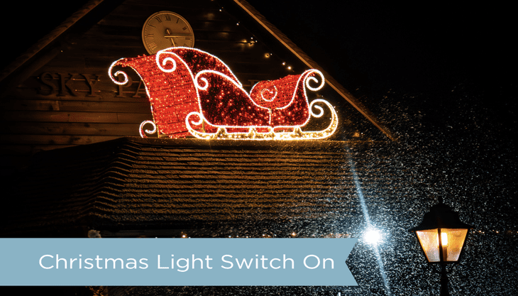 Christmas Lights Switch on at Sky Park Farm