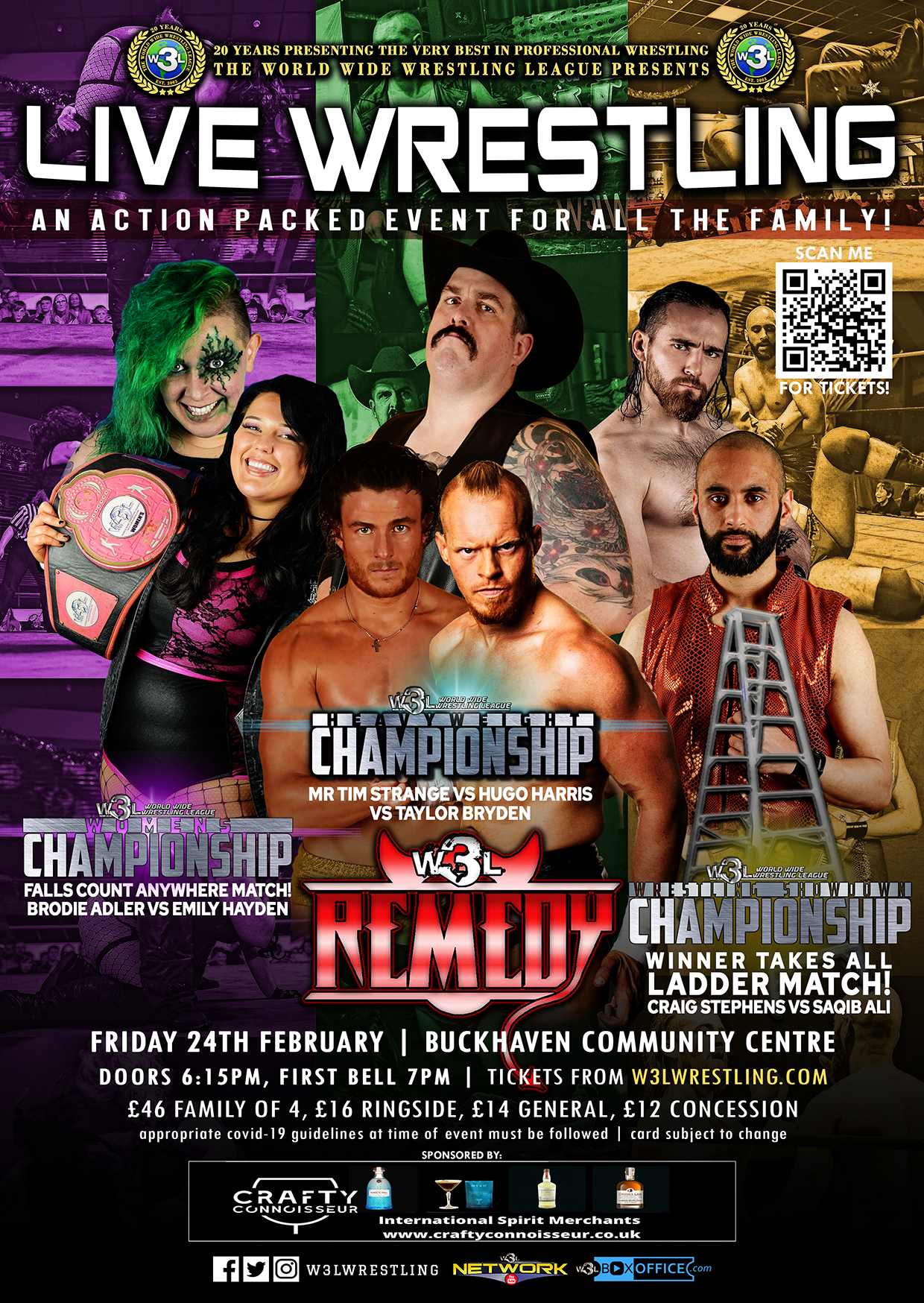 W3L Wrestling – Remedy – Buckhaven