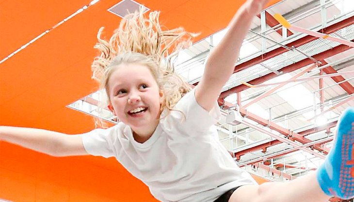 Halfterm at Newcastle Trampoline Park