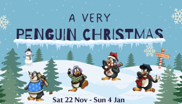 A Very Penguin Christmas Trail– Claremont Landscape Garden