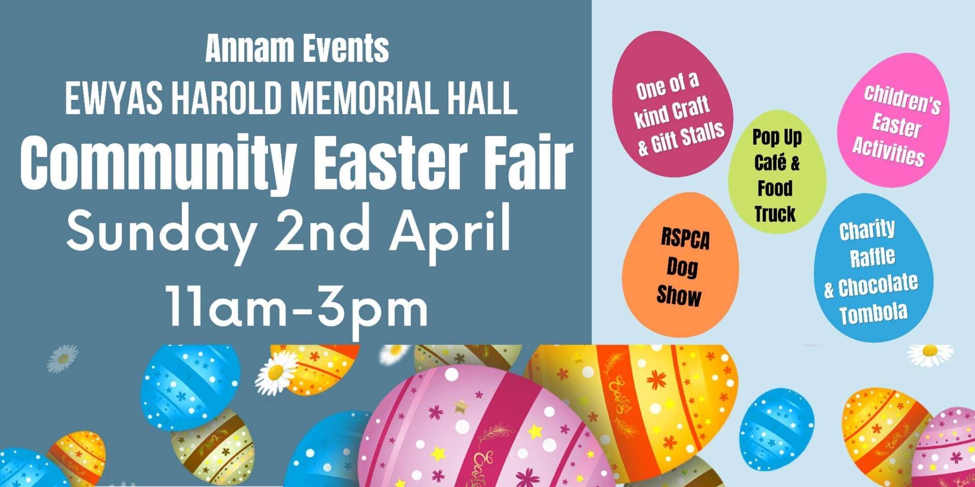 Community Easter Fair at Ewyas Harold Memorial Hall