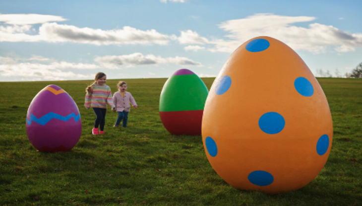 The Giant Easter Egg Hunt at RHS Garden Wisley