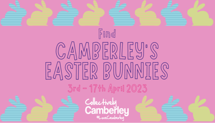 Find Camberley’s Easter Bunnies!