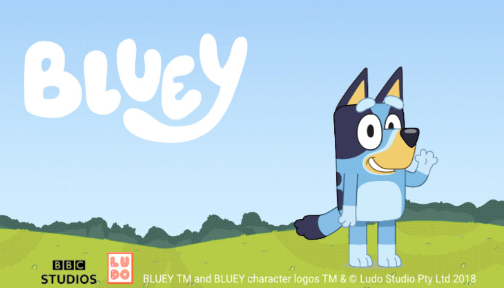 Bluey at Birdworld!