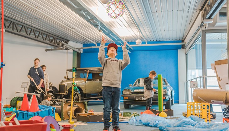 Tinker, Make, Play Engineers at Coventry Transport Museum