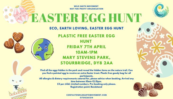 Eco Easter egg hunt at Mary Stevens Park