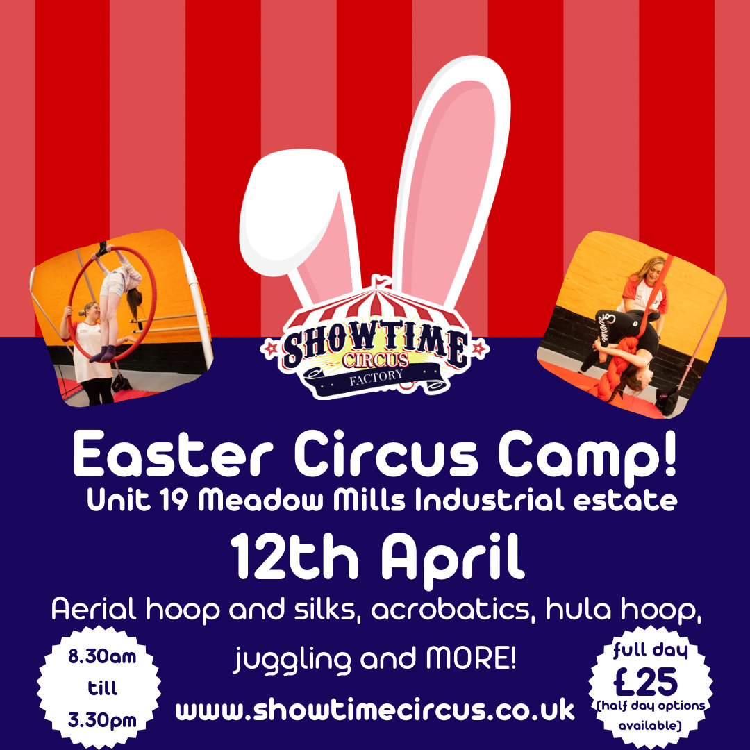 Showtime Circus Factory’s EASTER CIRCUS CAMP