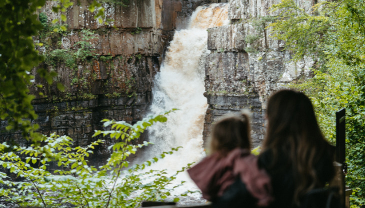 Easter Trail at High Force Waterfall