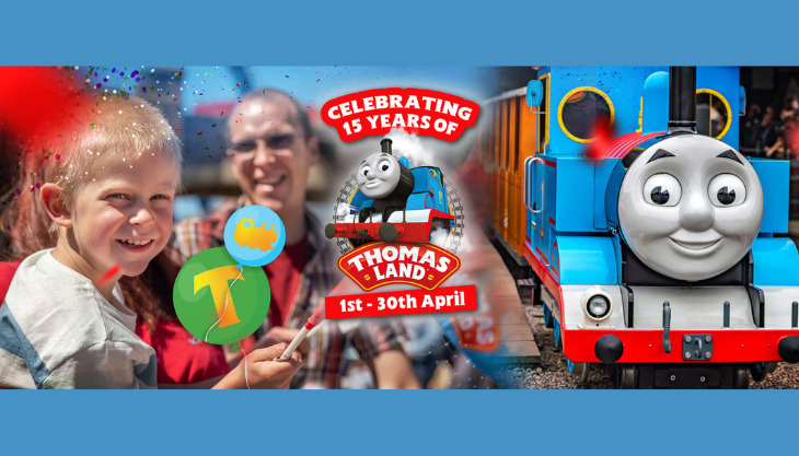 Celebrating 15 years of Thomas Land at Drayton Manor