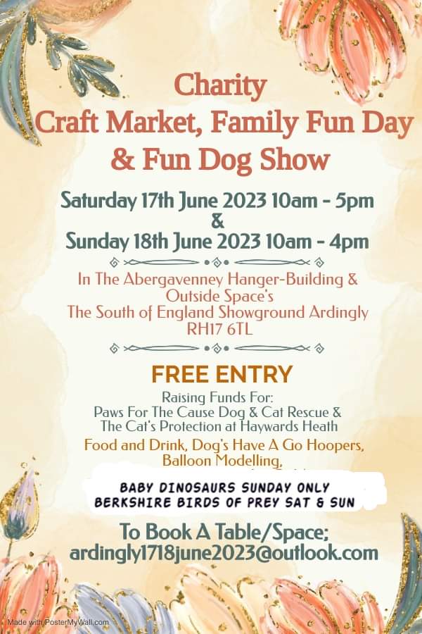 2 Day Craft Fair Fun Day Fun Dog Show Have a go Hoopers