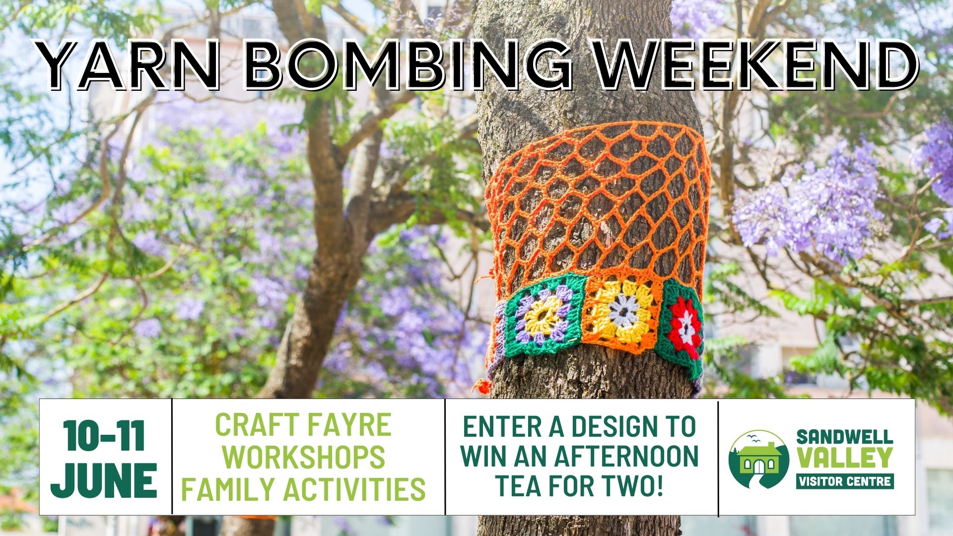 Yarn Bombing Weekend Raring2go!