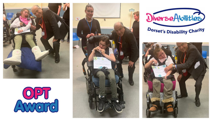 The First Young People In The UK Have Completed The OPT Award At Langside School In Poole, Run By Diverse Abilities.