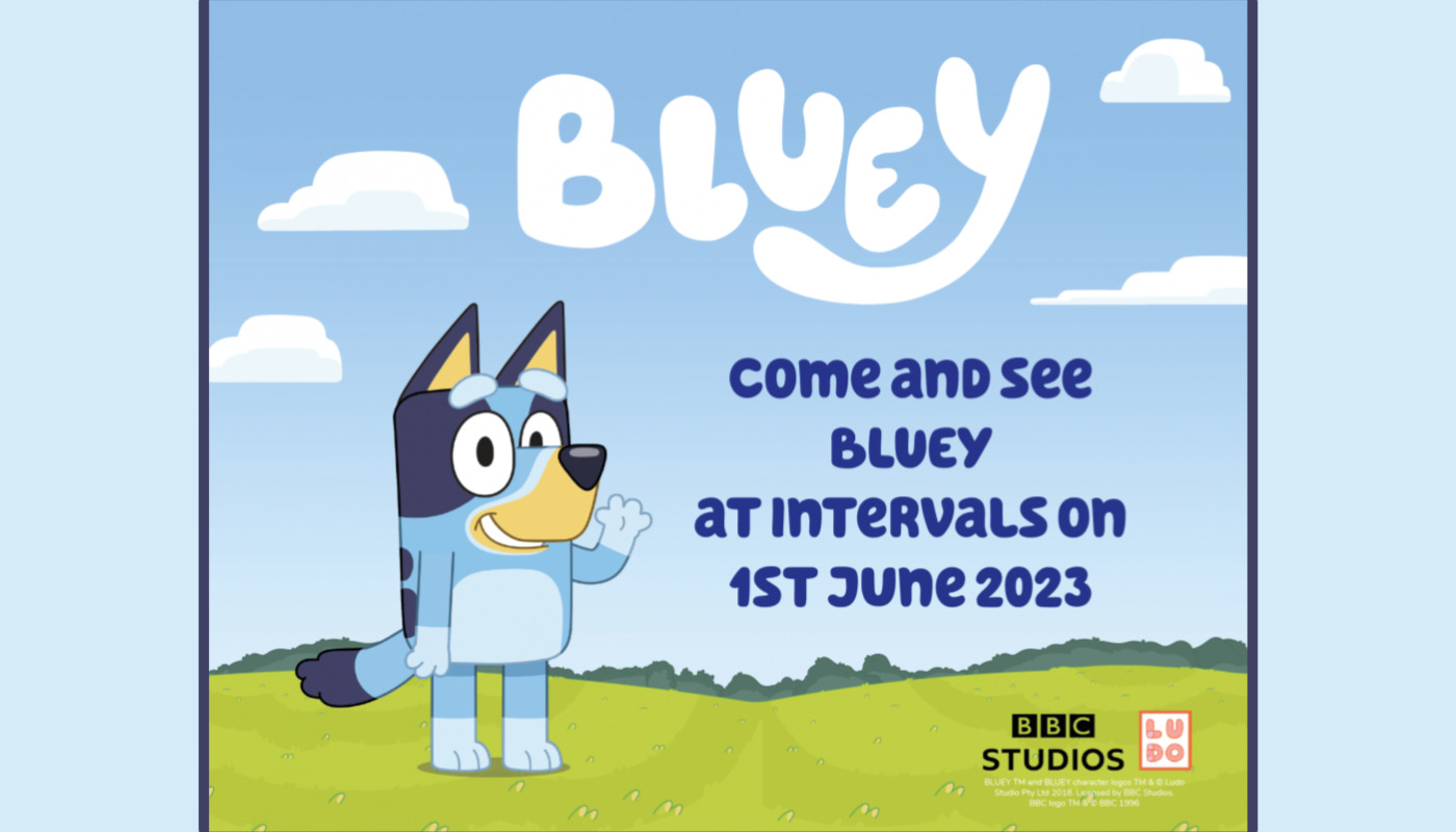Bluey at Adventure Wonderland