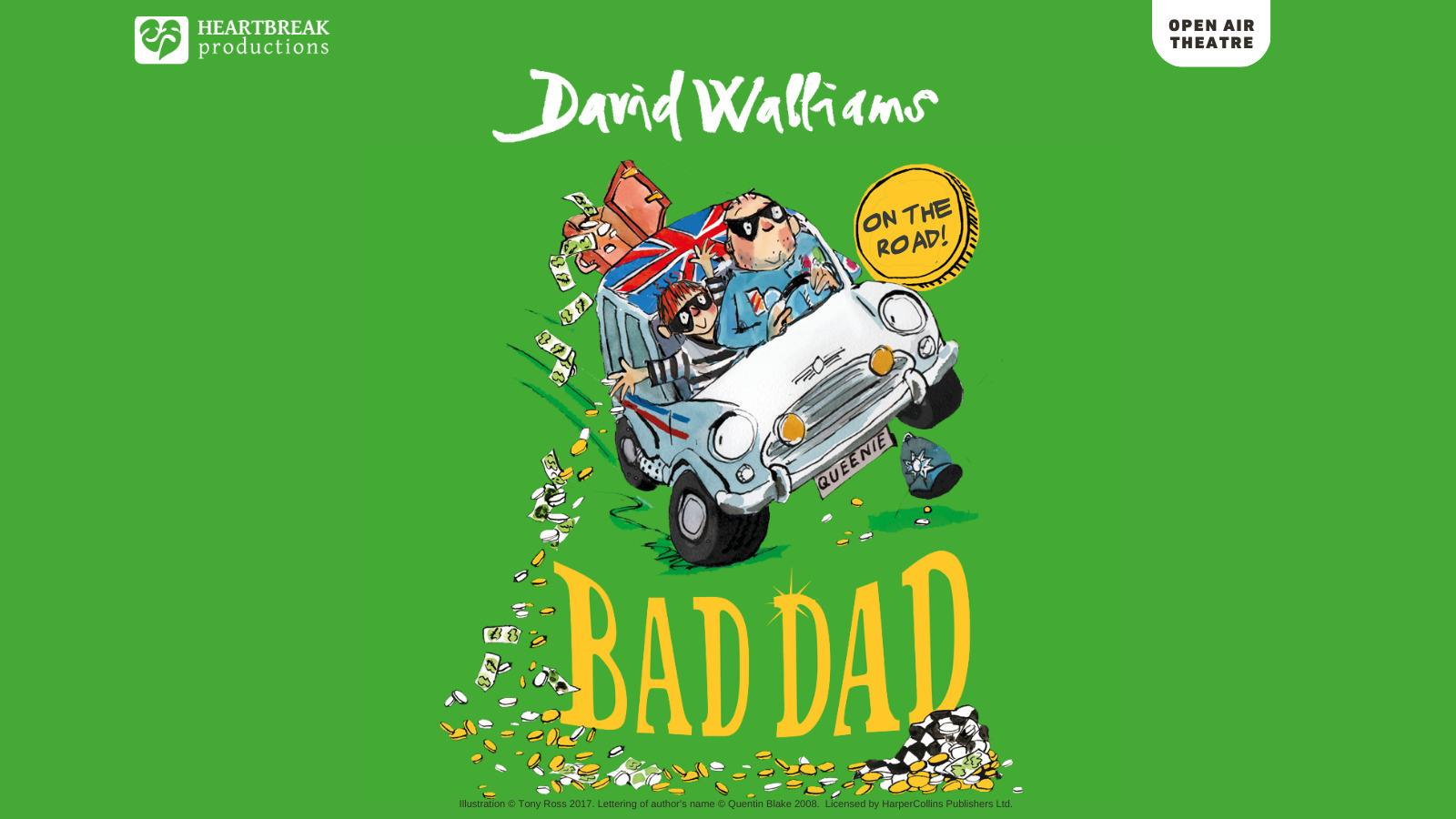 Bad Dad by David Walliams Outdoor Theatre at Eastnor Castle