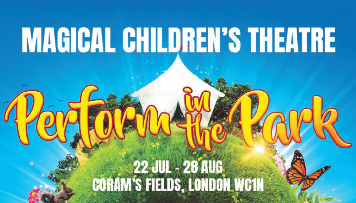 BRAND NEW CHILDREN’S THEATRE FESTIVAL ANNOUNCED IN CORAM’S FIELDS PERFORM IN THE PARK