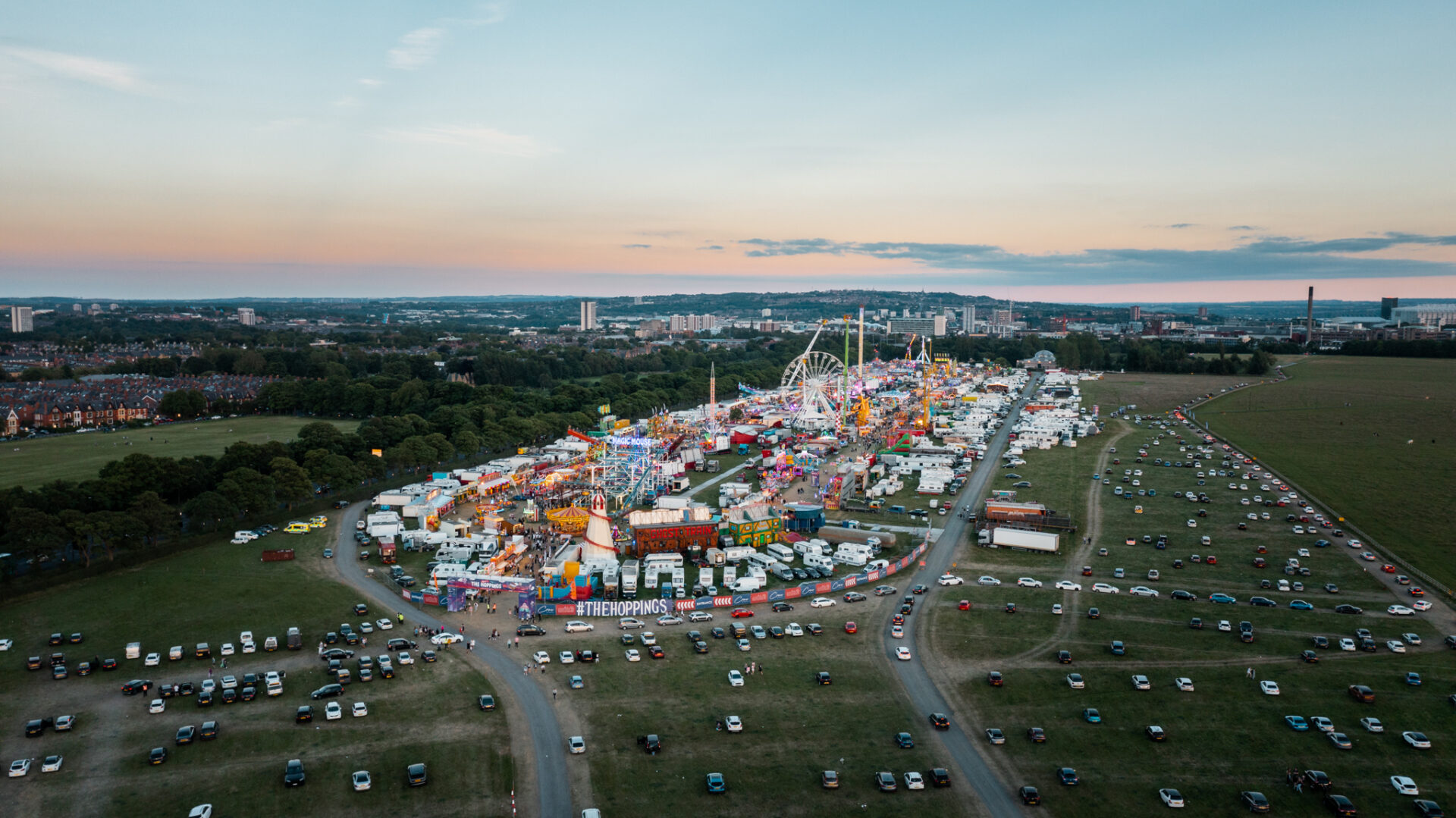 The Hoppings Funfair, Town Moor Newcastle