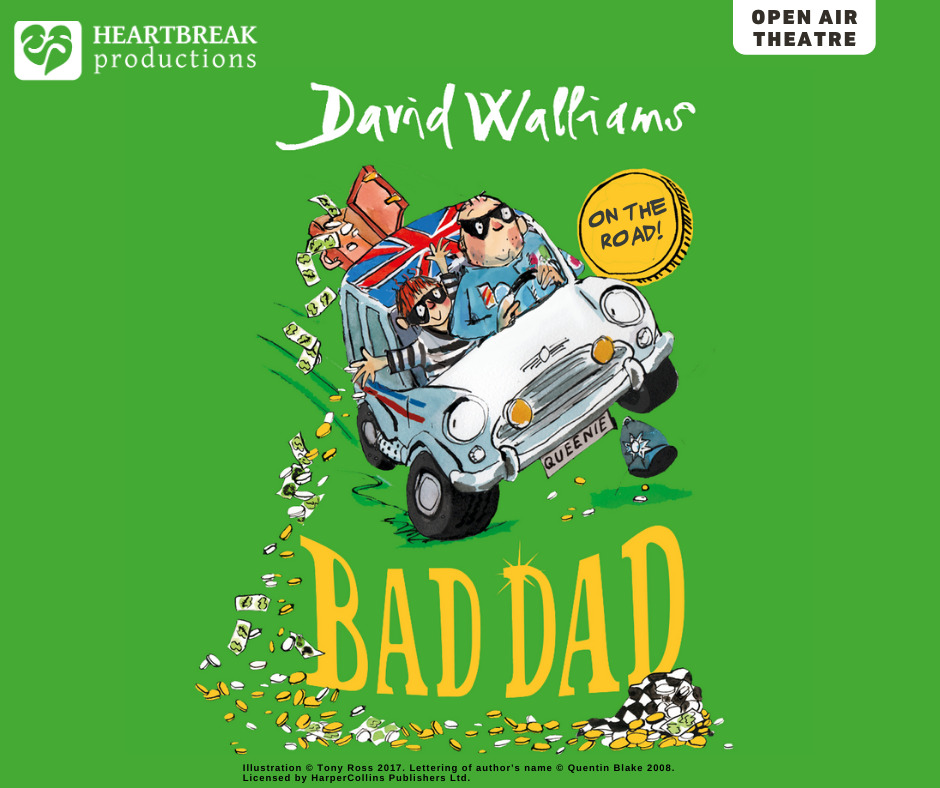 Outdoor Theatre: David Walliams’ Bad Dad at Hanbury Hall