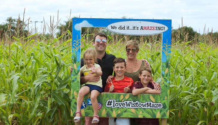 Win a family ticket to visit Wistow Maze
