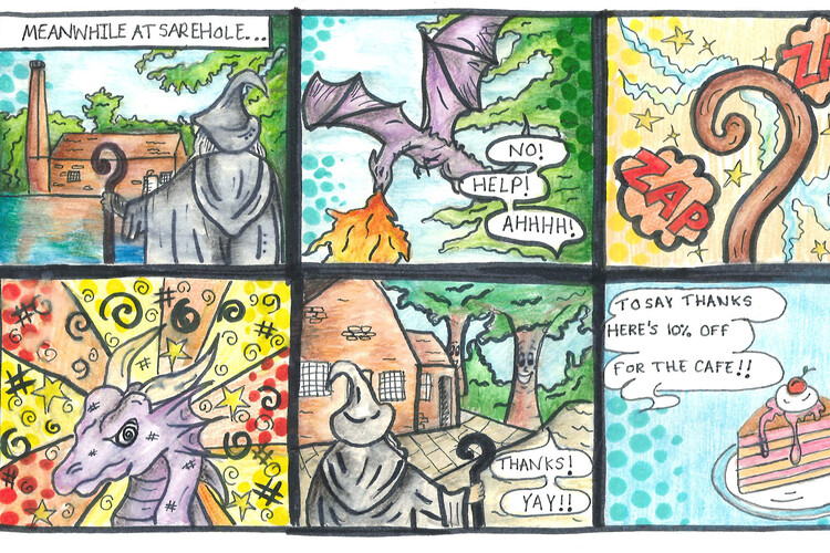 Fantasy Comic Book Workshop at Sarehole Mill