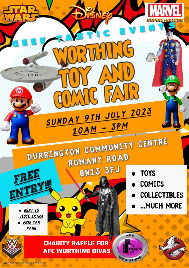 Worthing Toy and Comic Fair