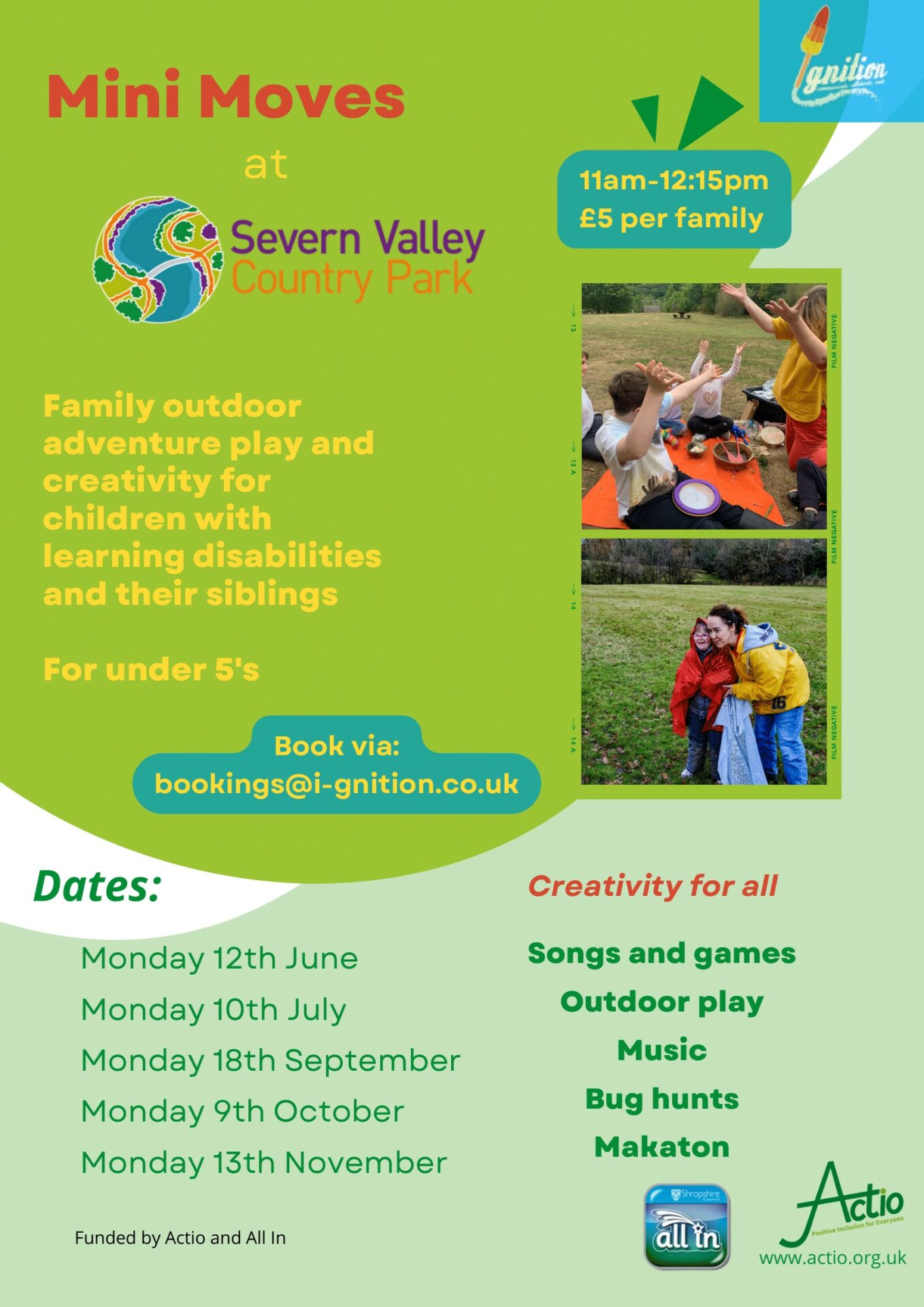 Mini Moves at Severn Valley Country Park